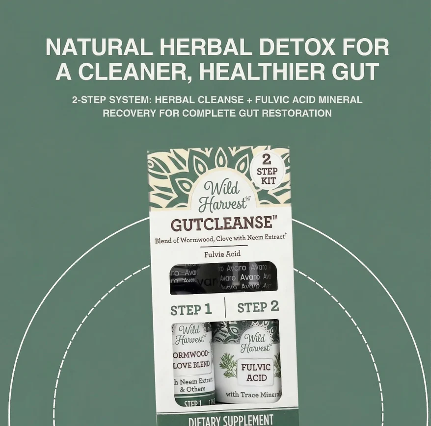 Wild Harvest GutCleanse 2 Step Kit