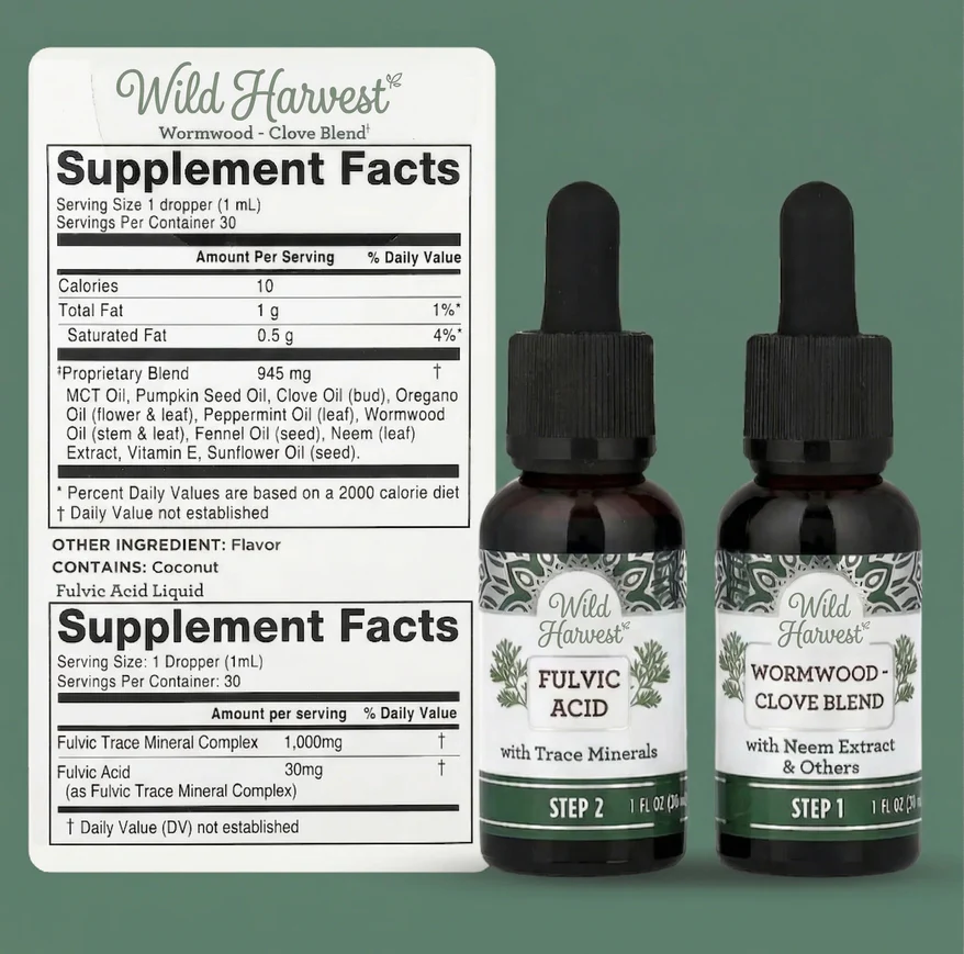 Wild Harvest GutCleanse 2 Step Kit