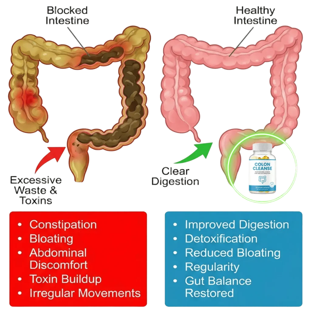 Colon Cleanse Digestive Support Formula