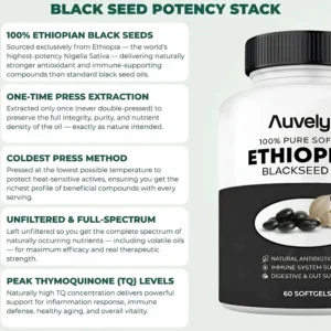 Auvely Ethiopian Black Seed Oil