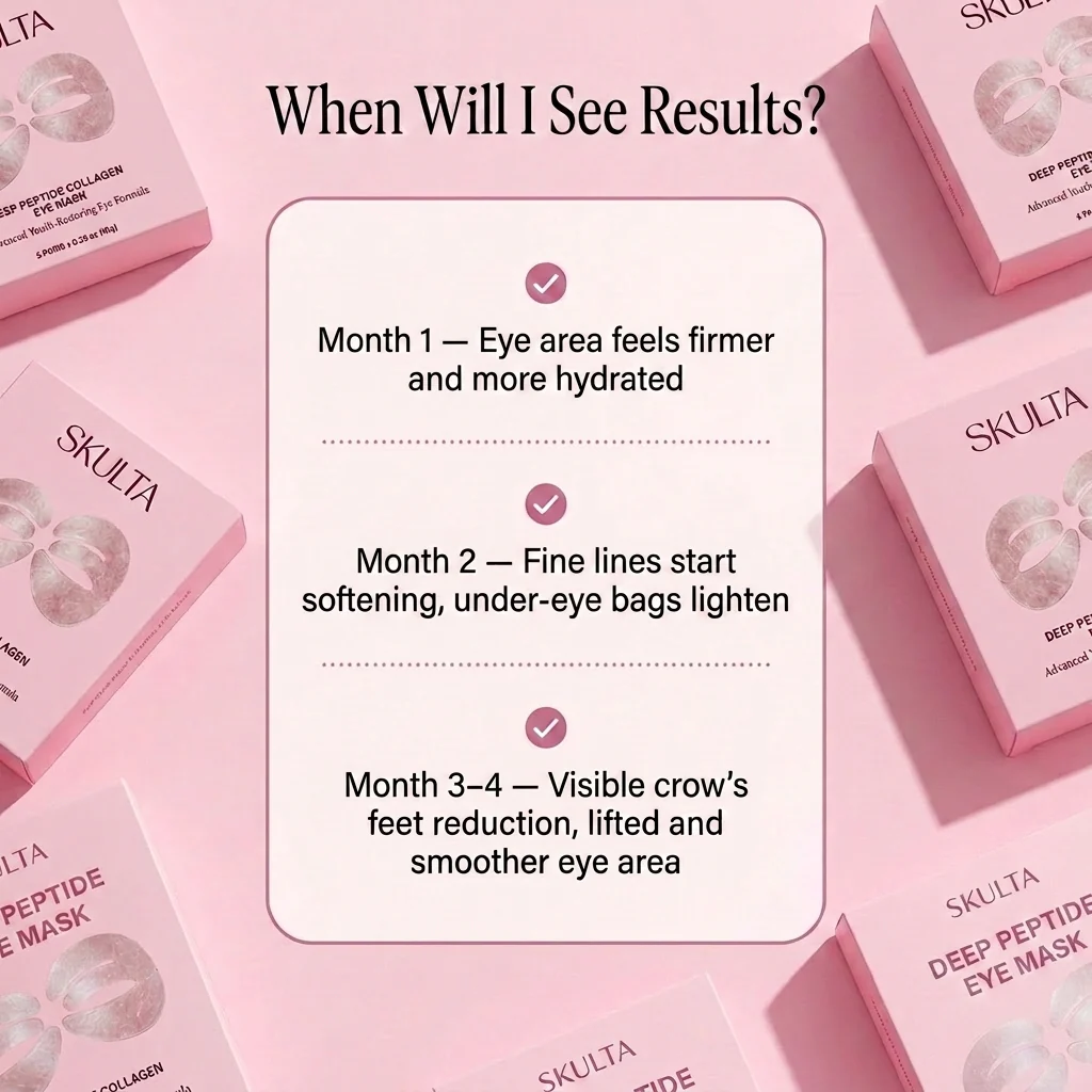 Skulta Deep Peptide Collagen Eye Mask