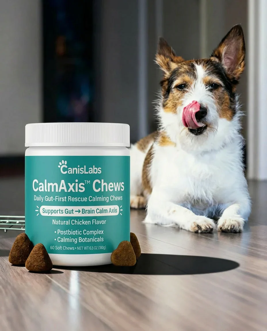 CanisLabs CalmAxis Daily Gut-First Rescue Calming Chews