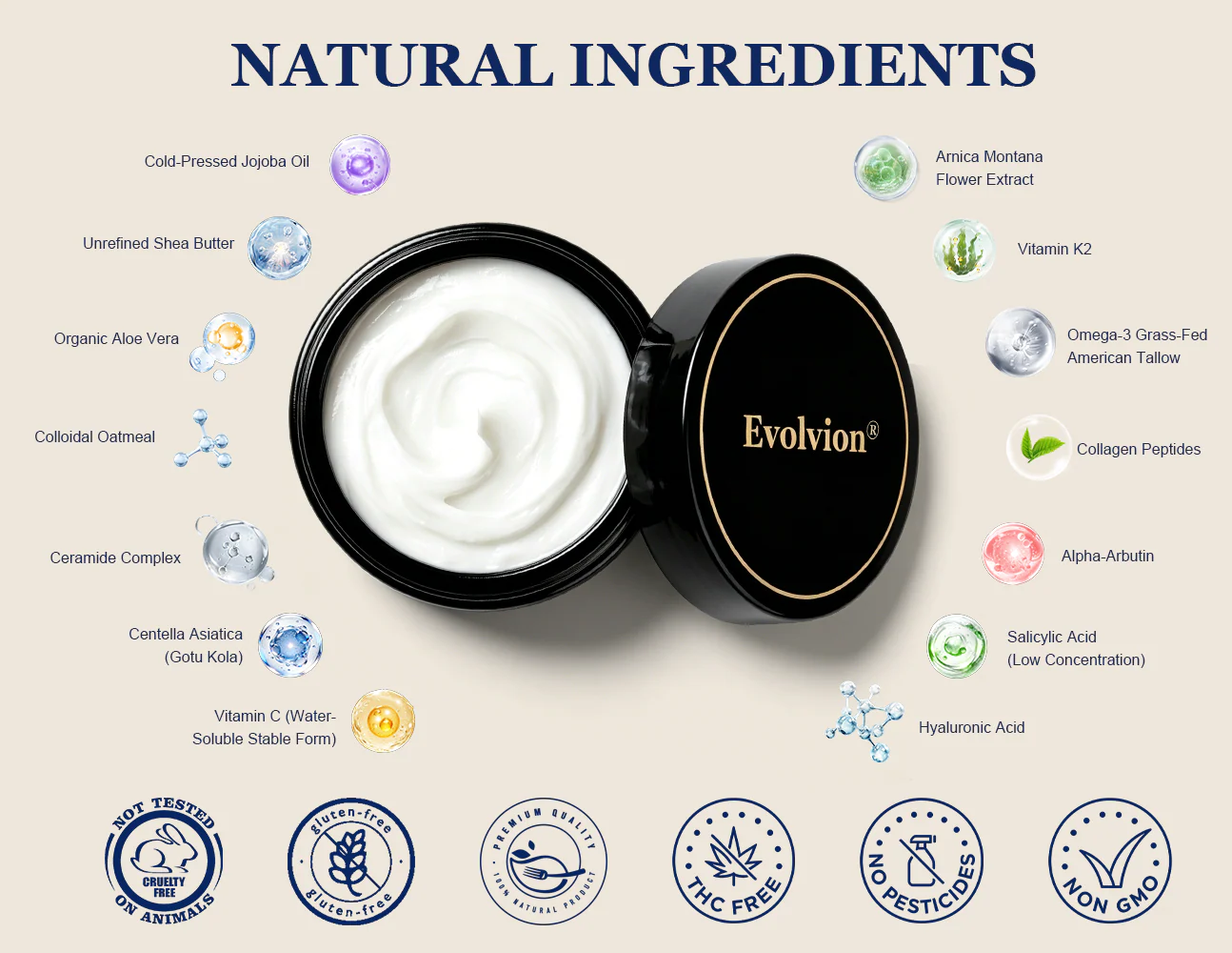 Evolvion Bruise Repair Skin-Strengthening Cream