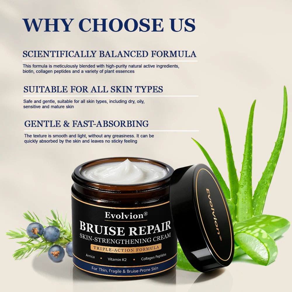 Evolvion Bruise Repair Skin-Strengthening Cream