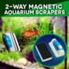 AEXZR® 2-Way Magnetic Aquarium Scrapers